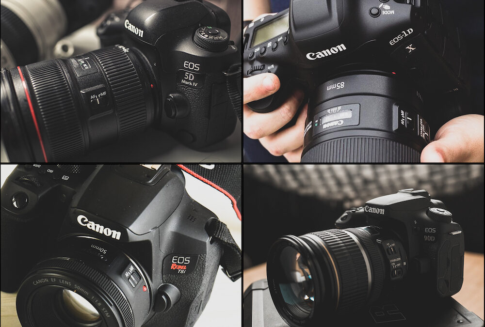 Las mejores cámaras DSLR de Canon para 2022
