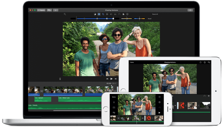 el mejor software de edición de video para principiantes - Apple imovie