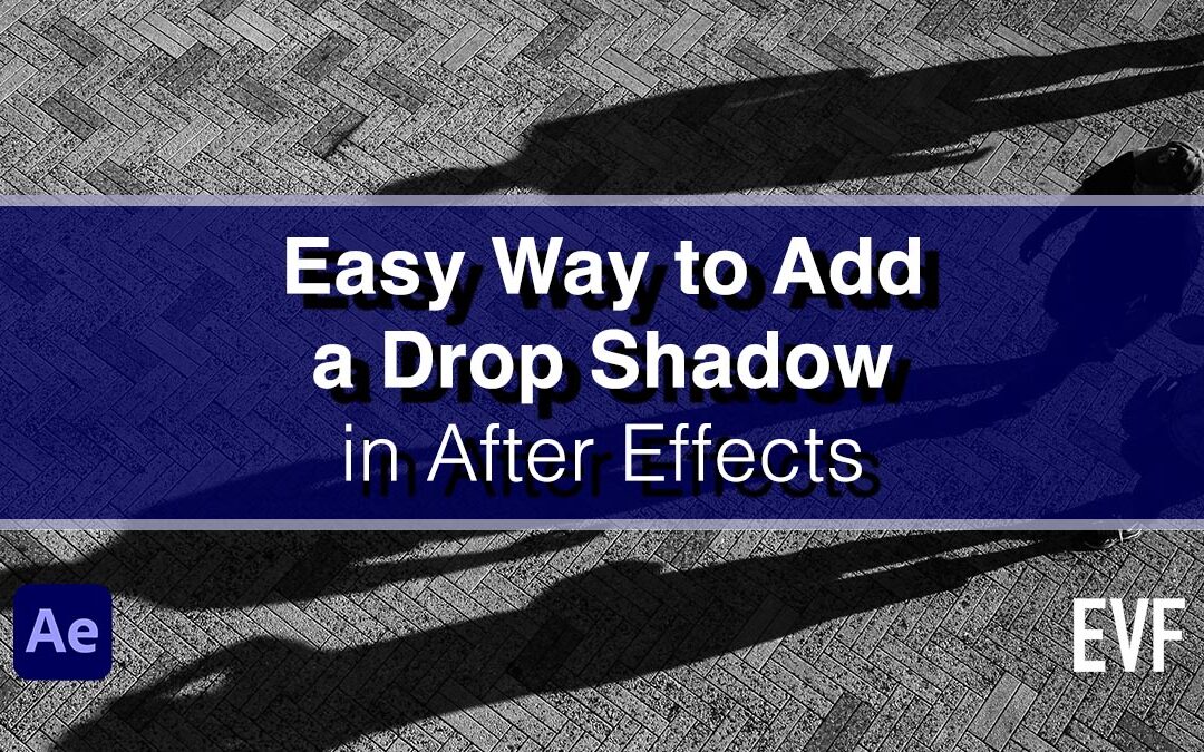Agregue sombra paralela a la capa en After Effects: edite videos más rápido